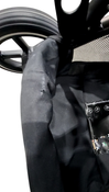 Shop Cybex Gazelle S Modular Stroller, 2024, Moon Black, Taupe Frame at GoodBuy Gear