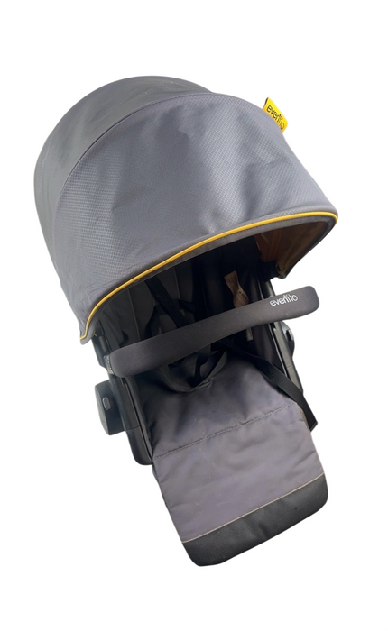 Shop Evenflo Pivot Xplore Stroller Wagon Second Seat, Adventurer Gray at GoodBuy Gear
