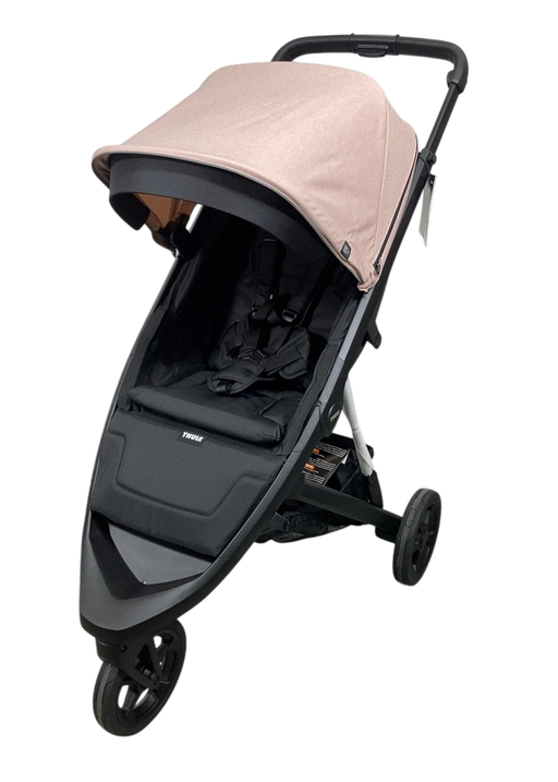 Shop Thule Spring Stroller, 2021, Black, Misty Rose at GoodBuy Gear