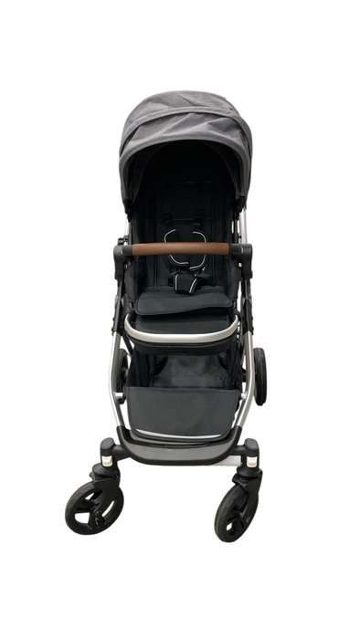 Shop Mockingbird Single to Double 3.0 Stroller, 2025, Silver with Penny Leather, Heather Grey at GoodBuy Gear