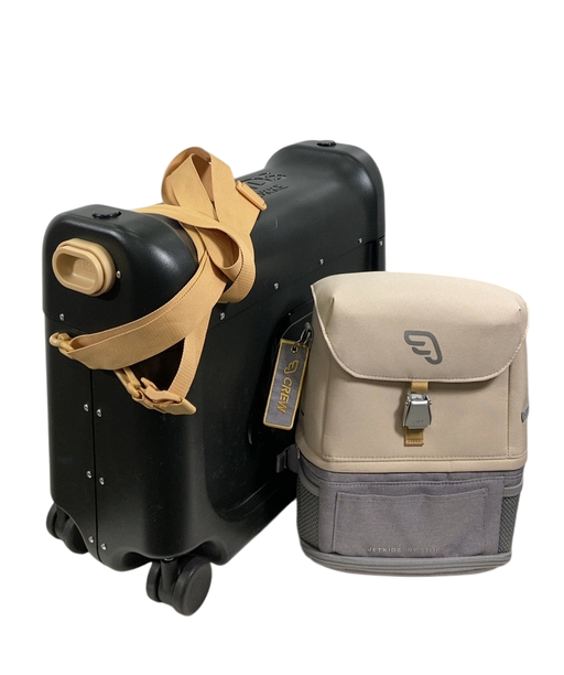 Shop Stokke JetKids BedBox + Crew Backpack Travel Bundle, Lunar Eclipse at GoodBuy Gear