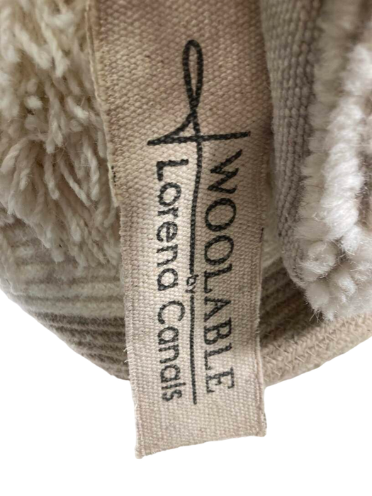 Shop Lorena Canals Pink Nose Sheep Woolable Basket at GoodBuy Gear