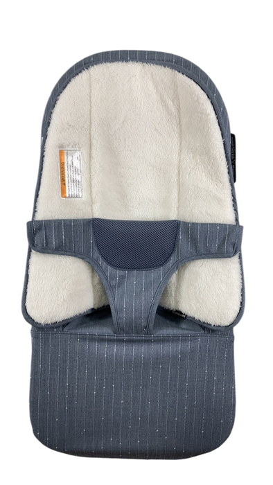 Shop UPPAbaby Mira Bouncer, Paige (Blue Melange) at GoodBuy Gear