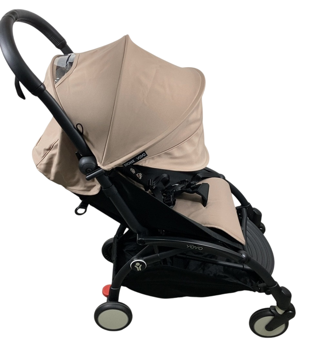 Shop Stokke YOYO3 Complete Stroller, 2024, Black, Taupe at GoodBuy Gear