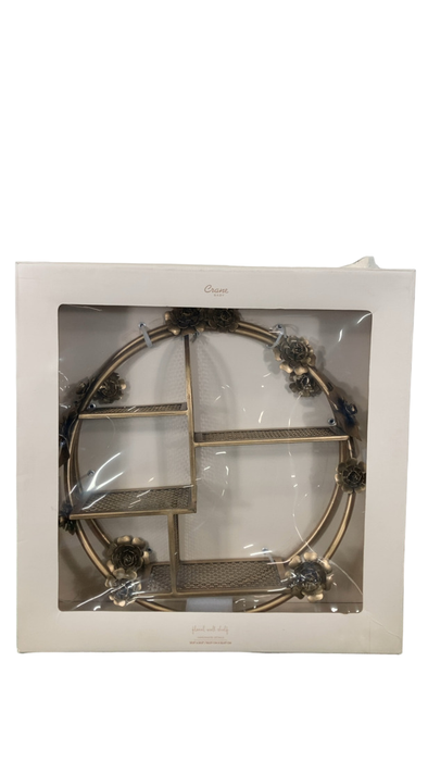 Shop Crane Baby Brass Finish Wall Shelf at GoodBuy Gear