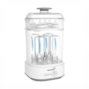 Shop Grownsy Bottle Sterilizer and Dryer, White/Grey at GoodBuy Gear