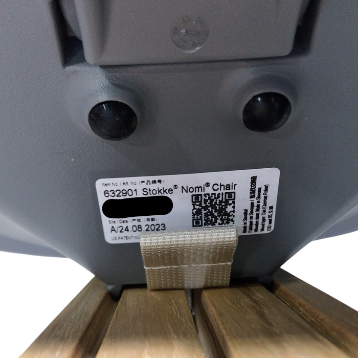 Shop Stokke Nomi High Chair, Oak Grey at GoodBuy Gear