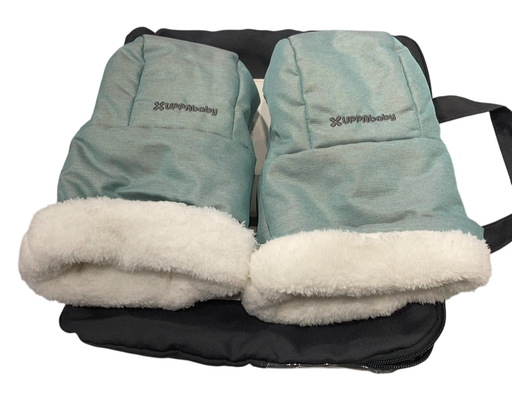 Shop DRAFT - UPPAbaby Cozy Handmuffs, Kenzi (Mystic Aqua) at GoodBuy Gear
