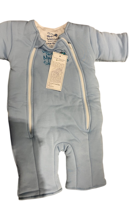 Shop Baby Merlin's Magic Sleepsuit, Blue, Cotton, Large (18-21lbs) at GoodBuy Gear