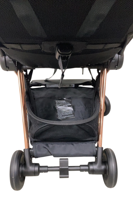 Shop Cybex Coya Stroller, 2023, Rose Gold, Sepia Black at GoodBuy Gear