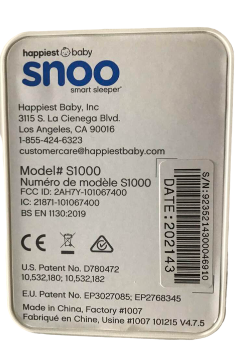 used Happiest Baby SNOO Smart Sleeper