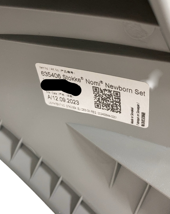 Shop Stokke Nomi Newborn Set, Grey Sand Grey at GoodBuy Gear