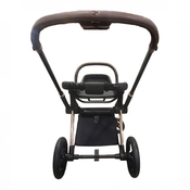 Shop Cybex E-PRIAM Stroller Frame And Seat, 2025, Rosegold at GoodBuy Gear