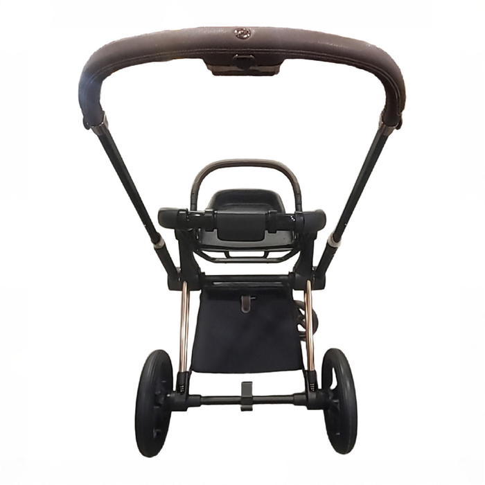 Shop Cybex E-PRIAM Stroller Frame And Seat, 2025, Rosegold at GoodBuy Gear