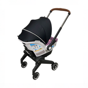 Shop Evenflo Gold Shyft Dual Ride Infant Car Seat Stroller Combo, 2023, Opal Pink, with Carryall Storage and Extended Canopy at GoodBuy Gear