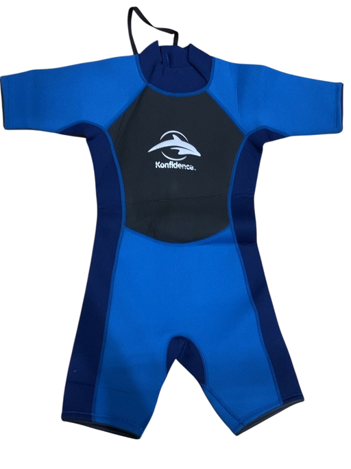 Shop Konfidence Shortie Child Wetsuit, 11-12 yrs, Blue at GoodBuy Gear