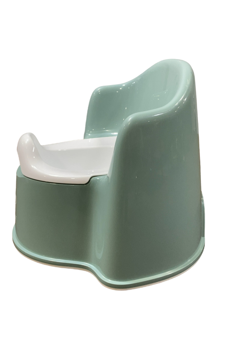 Shop BabyBjorn Potty Chair, Deep Green/White at GoodBuy Gear