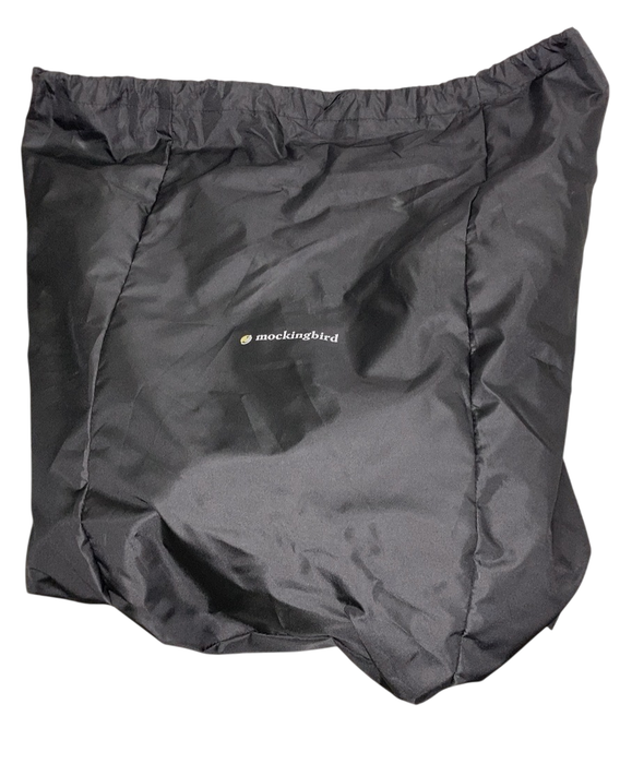 Shop Mockingbird Single to Double 2.0 Stroller, 2024, Black, Silver With Penny Leather, Watercolor Drops at GoodBuy Gear