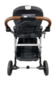 Shop Mockingbird Single to Double 2.0 Stroller, 2024, No Canopy, No Canopy, Silver With Penny Leather at GoodBuy Gear