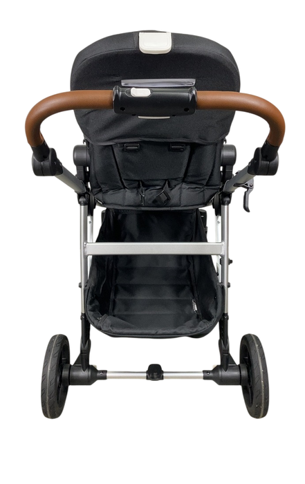 Shop Mockingbird Single to Double 2.0 Stroller, 2024, No Canopy, No Canopy, Silver With Penny Leather at GoodBuy Gear