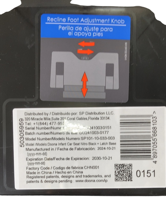 Shop Doona Infant Car Seat & Stroller Combo, 2024, Nitro black at GoodBuy Gear