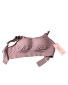 used Ingrid & Isabel Basics Seamless Maternity Sports Bra, M, Mauve