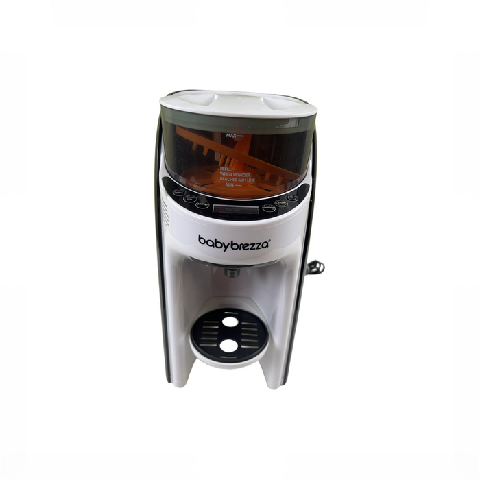 Shop Baby Brezza Formula Pro Advanced Baby Formula Dispenser, White on Black at GoodBuy Gear