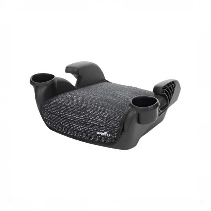 Shop Evenflo GoTime No Back Booster Car Seat, 2025, Static Black at GoodBuy Gear