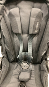 Shop Cybex Gazelle S Seat Unit, Brown Bumper Bar, Moon Black at GoodBuy Gear
