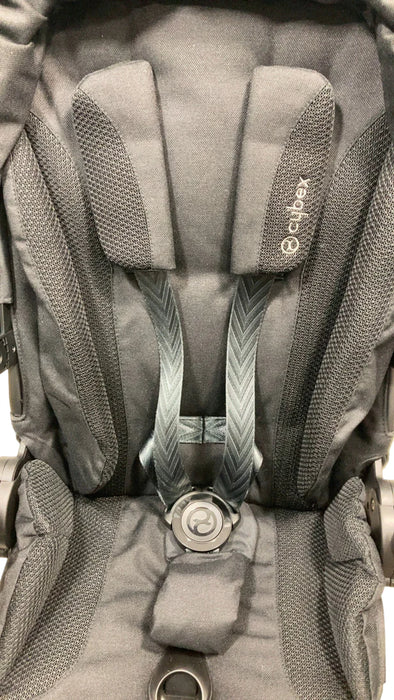 Cybex Gazelle S Seat Unit, Brown Bumper Bar, Moon Black