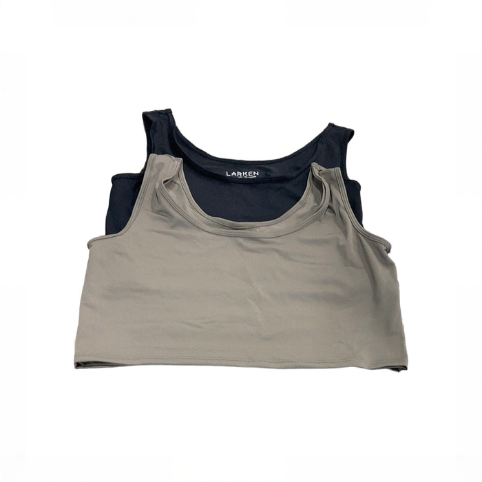 Shop DRAFT - Larken The Larken X Nursing Bra, Black/ Stone, Large at GoodBuy Gear