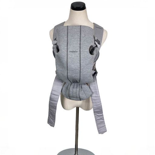 Shop BabyBjorn Baby Carrier Mini, Light Gray 3D Jersey at GoodBuy Gear