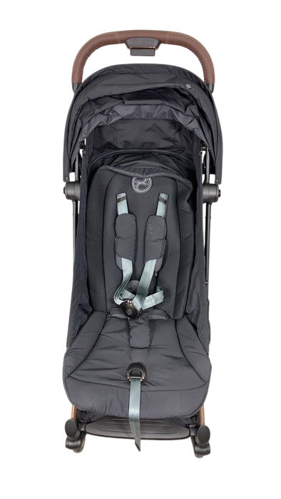 Shop Cybex Coya Stroller, 2024, Rose Gold, Sepia Black at GoodBuy Gear