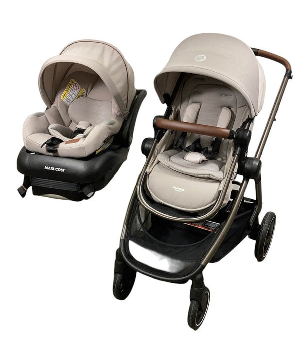 Maxi-Cosi Zelia2 Luxe Travel System, 2023, New Hope Tan