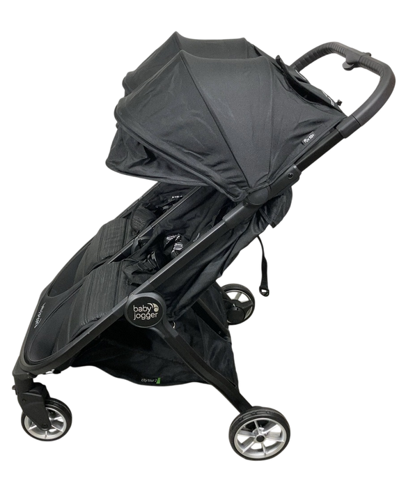 Shop Baby Jogger City Tour 2 Double Stroller, 2024, Jet at GoodBuy Gear