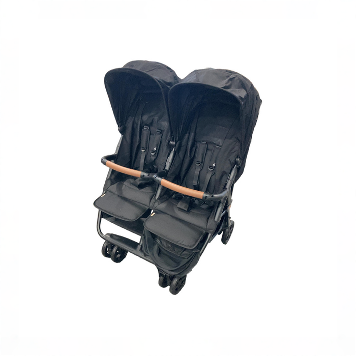 Shop DRAFT - Zoe Twin V3 Double Stroller, 2026, Black at GoodBuy Gear