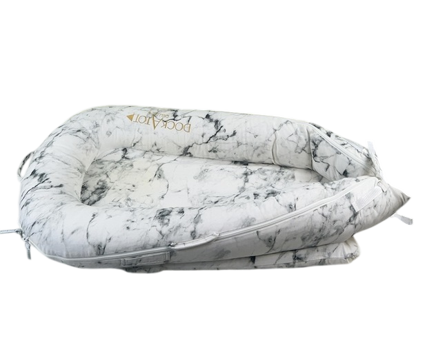 Shop DockATot Deluxe+ Dock, Carrara Marble at GoodBuy Gear