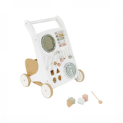 Shop Gathre Wooden Activity Walker with Blocks, Biscotti at GoodBuy Gear