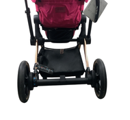 Shop Cybex E-PRIAM Electric Stroller, 2019, Fancy Pink, Rose Gold, with Battery at GoodBuy Gear