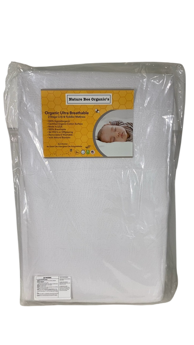 Shop Nature Bee Organics 2-Stage Ultra Breathable Premium Crib & Toddler Mattress at GoodBuy Gear