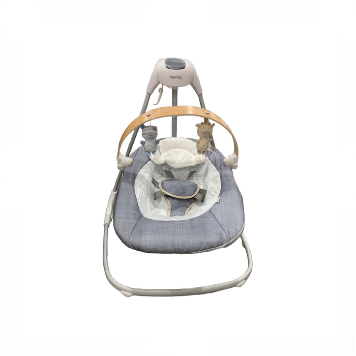 Shop Ingenuity Simple Comfort 2-in-1 Swing Rocker, Chambray at GoodBuy Gear