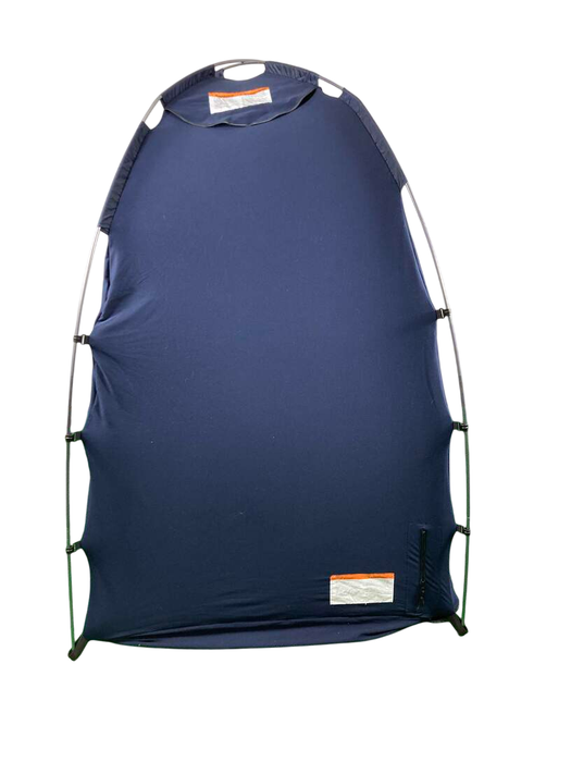 secondhand SlumberPod 2.0 Sleep Canopy, Navy/Light Navy with Light Navy