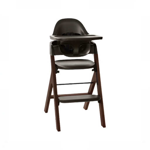 Shop Mockingbird High Chair, Charcoal Black, Espresso Beech at GoodBuy Gear