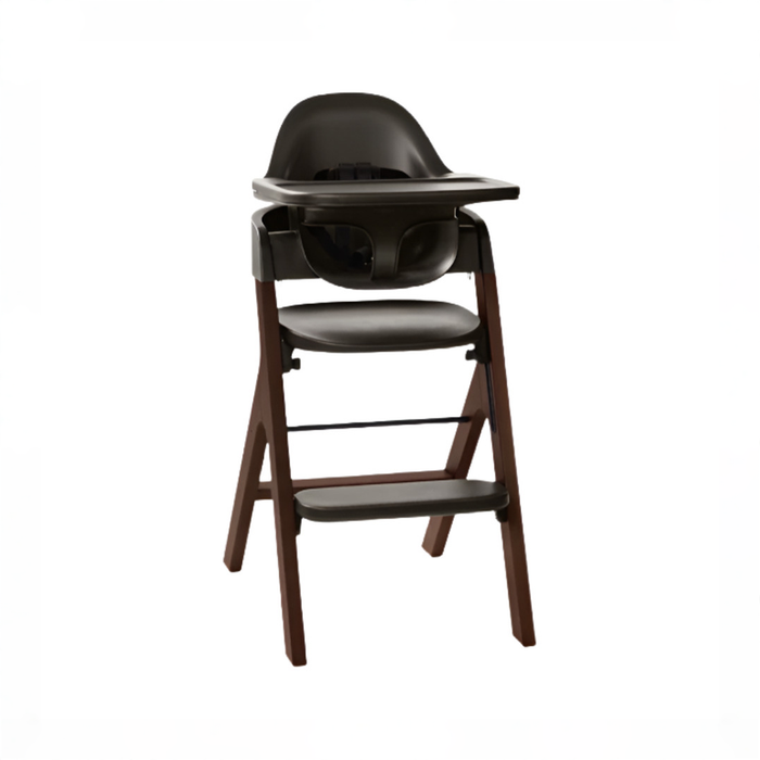 Shop Mockingbird High Chair, Charcoal Black, Espresso Beech at GoodBuy Gear