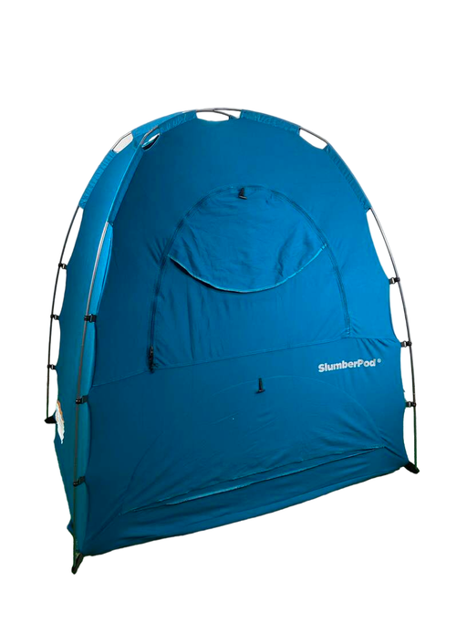 used SlumberPod 3.0 Sleep Canopy with Fan, Teal