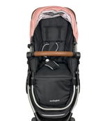 Shop Mockingbird Single 2.0 Stroller, 2024, Bloom, Silver With Penny Leather, Watercolor Drops at GoodBuy Gear