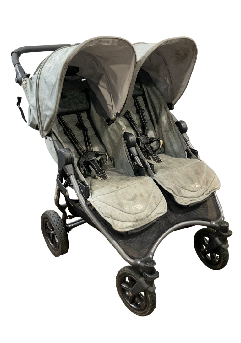 Valco Baby Neo Twin Double Stroller, 2017, Grey Marle