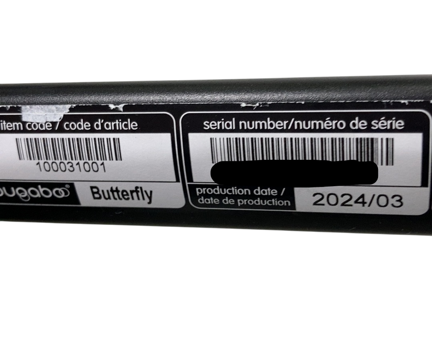 Shop Bugaboo Butterfly Stroller, 2024, Black, Midnight Black, Midnight Black at GoodBuy Gear