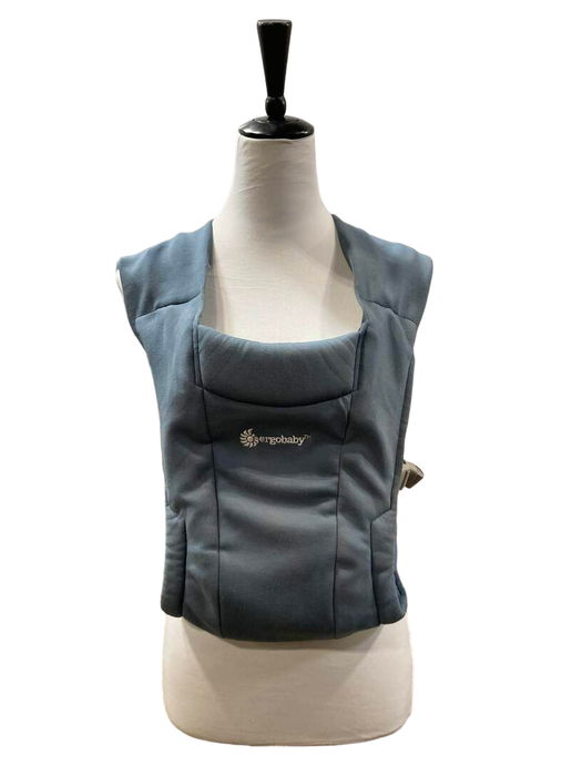 used Ergobaby Embrace Baby Carrier, Oxford Blue