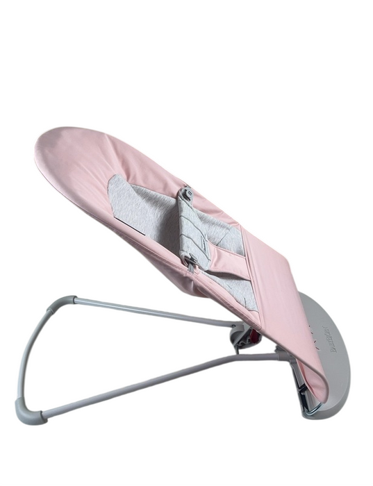 Shop BabyBjorn Bouncer Balance Soft, Light Gray Frame, Light Pink/Gray at GoodBuy Gear
